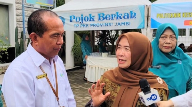Tingkatkan Kesehatan Warga, Pojok Berkah TP PKK Provinsi Jambi Sediakan Sarapan Bergizi